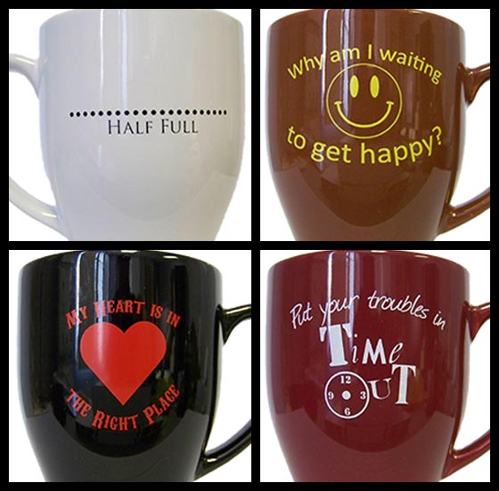 inspirational quote mugs